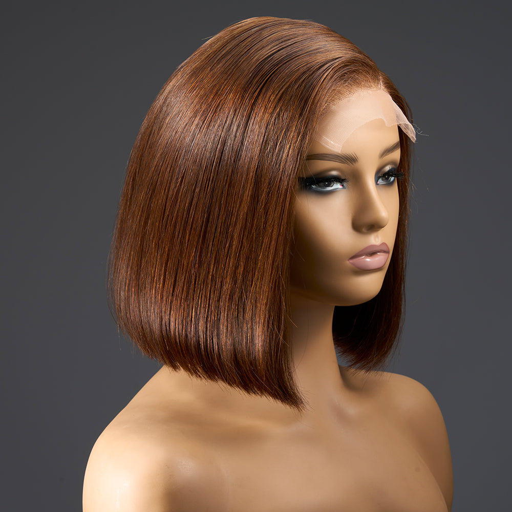 5*5 SDD VIETNAM BONE STRAIGHT BOB WIG 10"