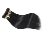 Silky Straight Human Hair Bundles 100% Unprocessed Brazilian Virgin Weave Bundles 10A Brazilian Human Hair 3 Bundles